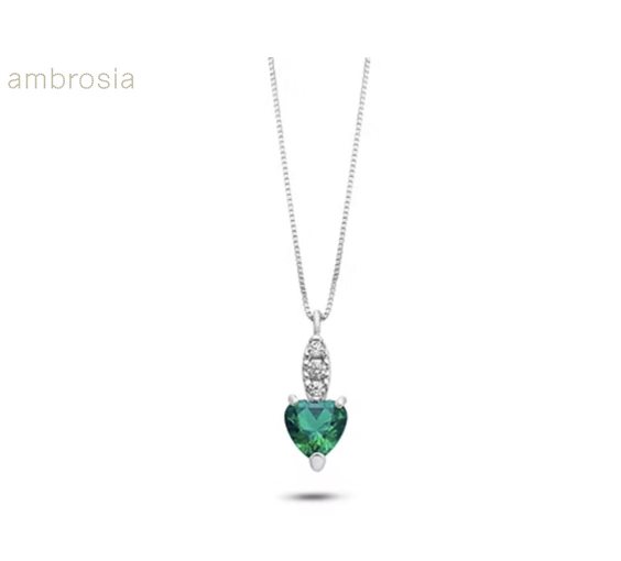 Halskette Ambrosia Dame DEA DI LUCE in Gold Zircone AGZ405 - AGZ405